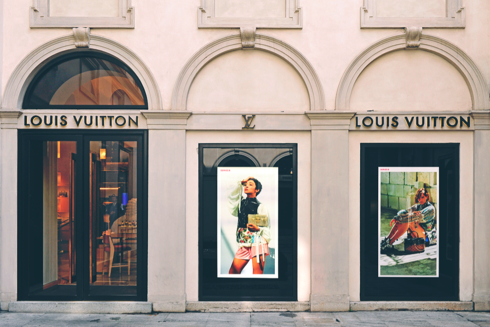 Louis Vuitton Milano Rinascente store, Italy