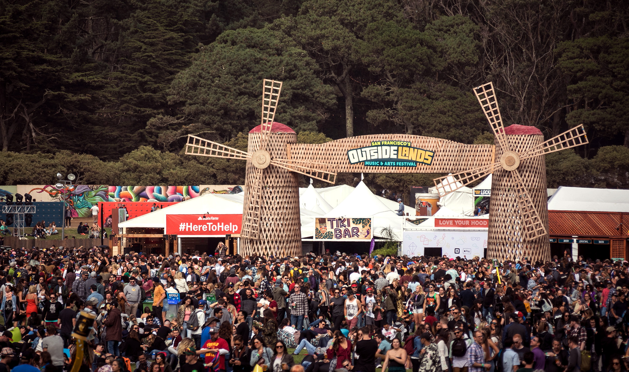 Outside Music Festival in USA